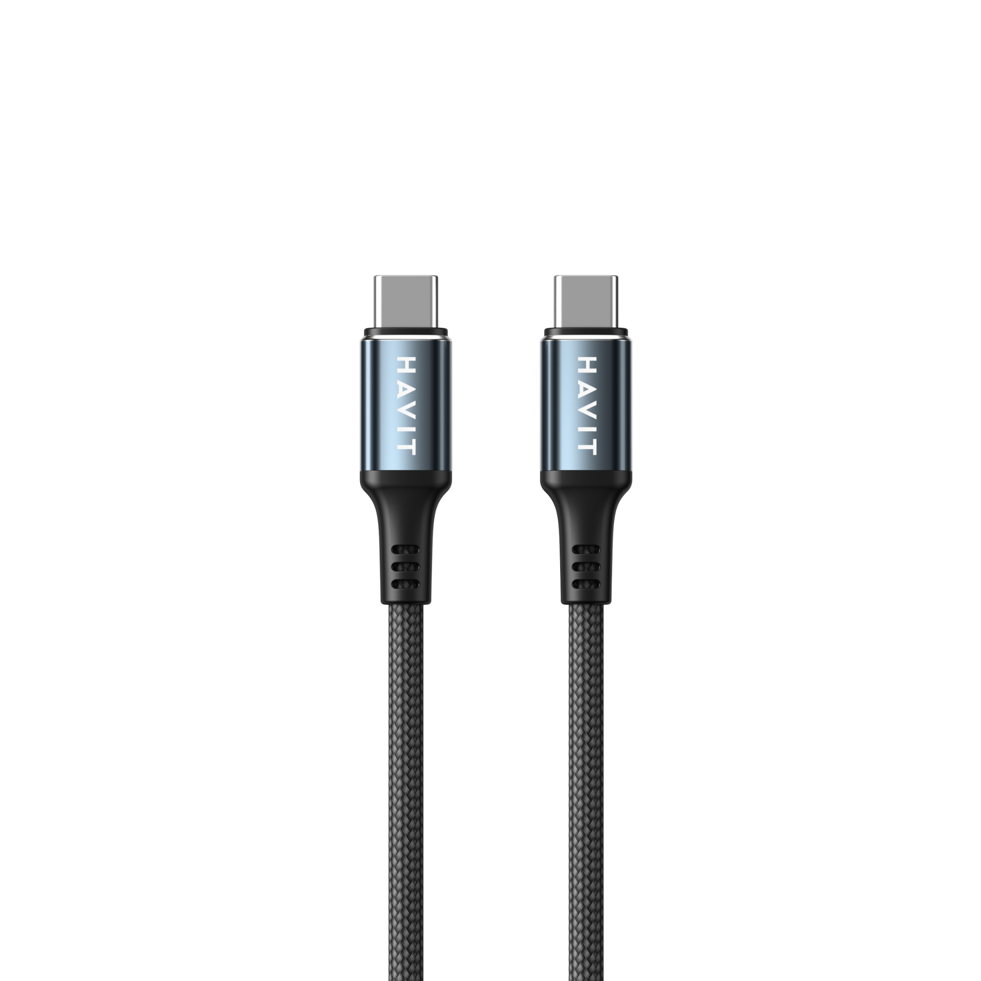 HAVIT CB6310 USB-C to USB-C PD60W Fast Charging Nylon Braided Cable (1m)