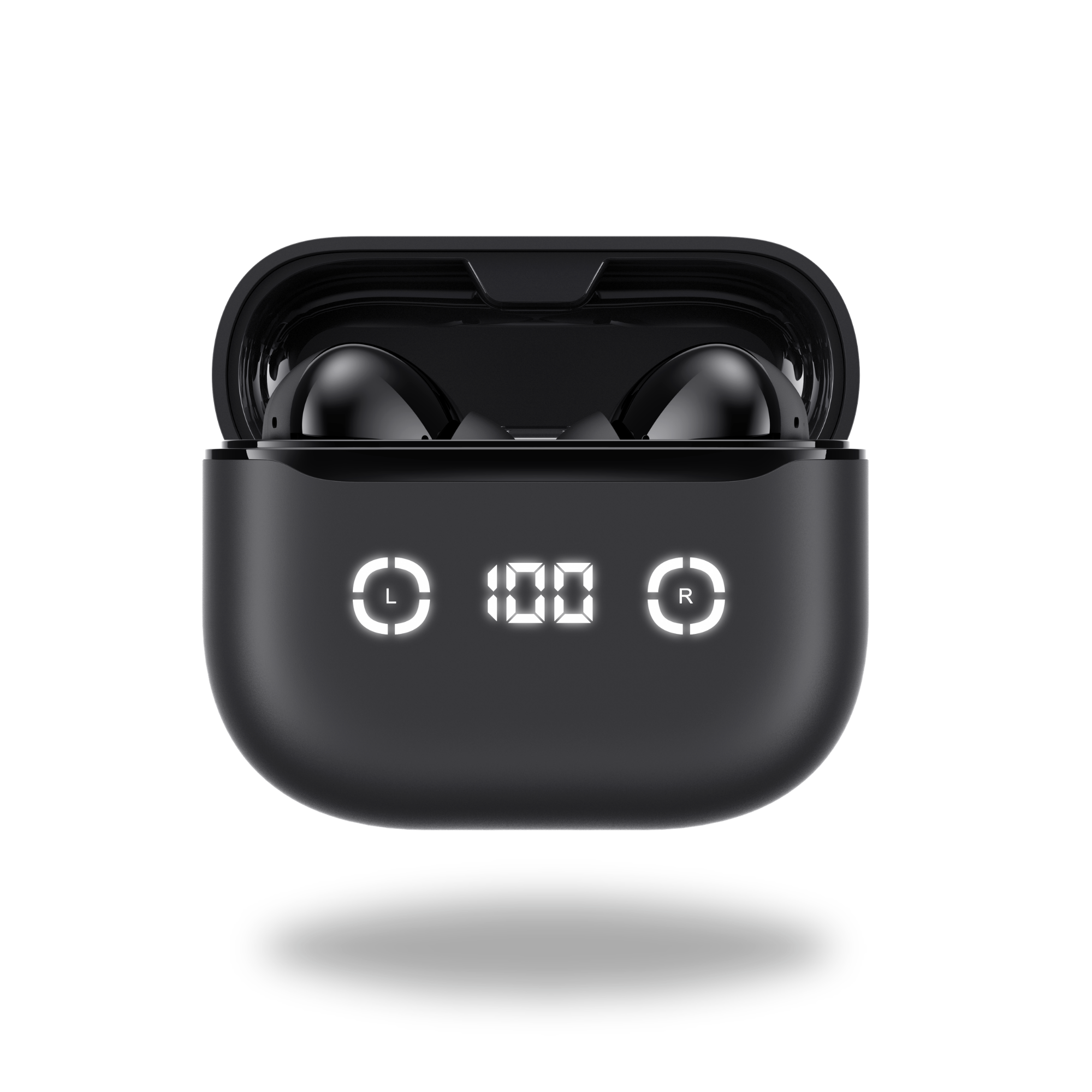 HAVIT Wireless Bluetooth TWS Earbuds LED Display Case Deep Bass Black