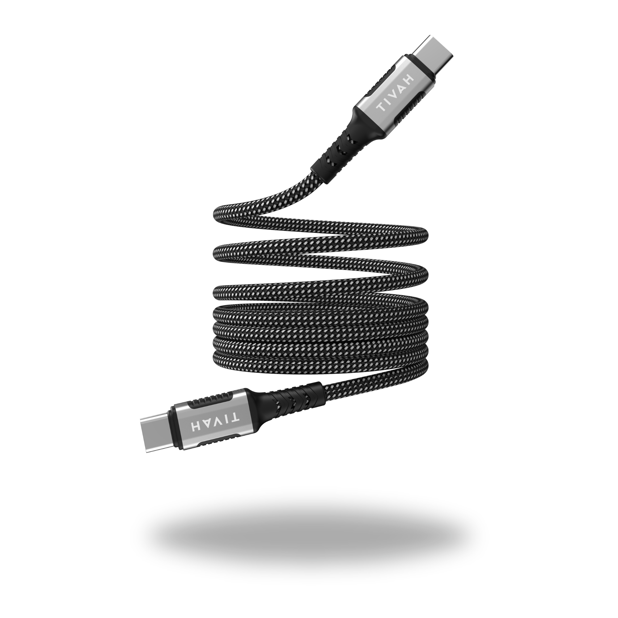 HAVIT USB Type-C to Type-C Magnetic Fast Charging Braided Cable