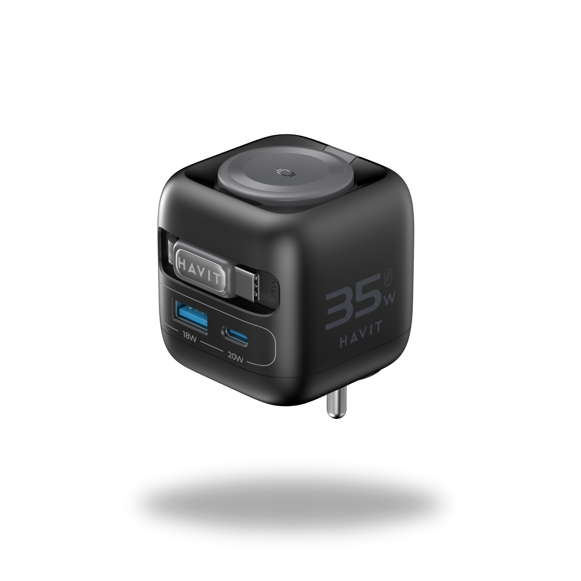 Havit 35W Wall Charger with USB-A & USB-C Ports