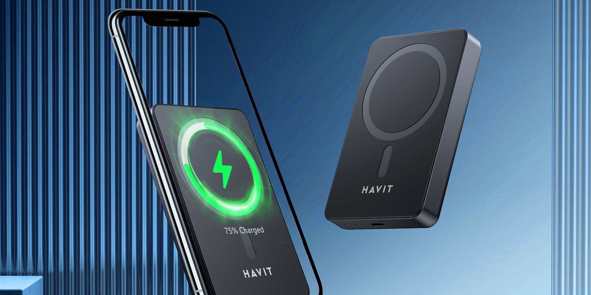 Experience Smart Technology and Everyday Innovation with HAVIT Magnetic Power Bank