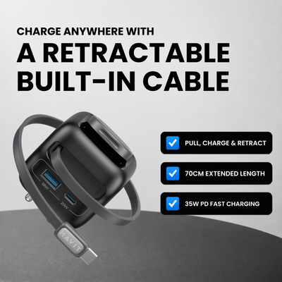 Havit UC250-35W Wall Charger with USB-A & USB-C Ports