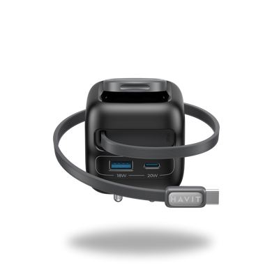 Havit 35W Wall Charger with USB-A & USB-C Ports