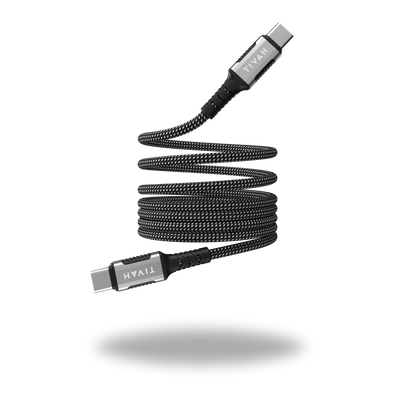 HAVIT USB Type-C to Type-C Magnetic Fast Charging Braided Cable
