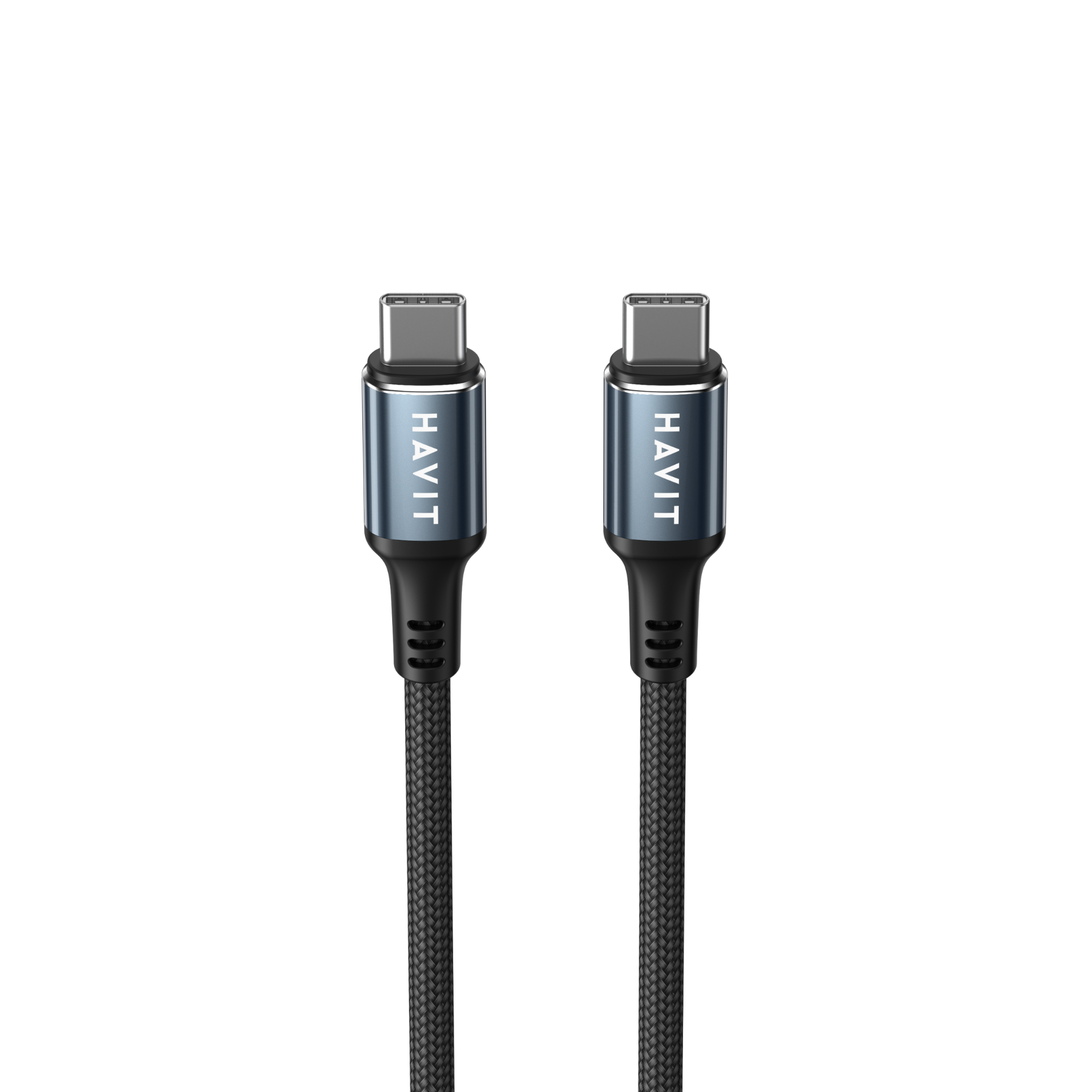HAVIT CB6310 USB-C to USB-C PD60W Fast Charging Nylon Braided Cable (1m)