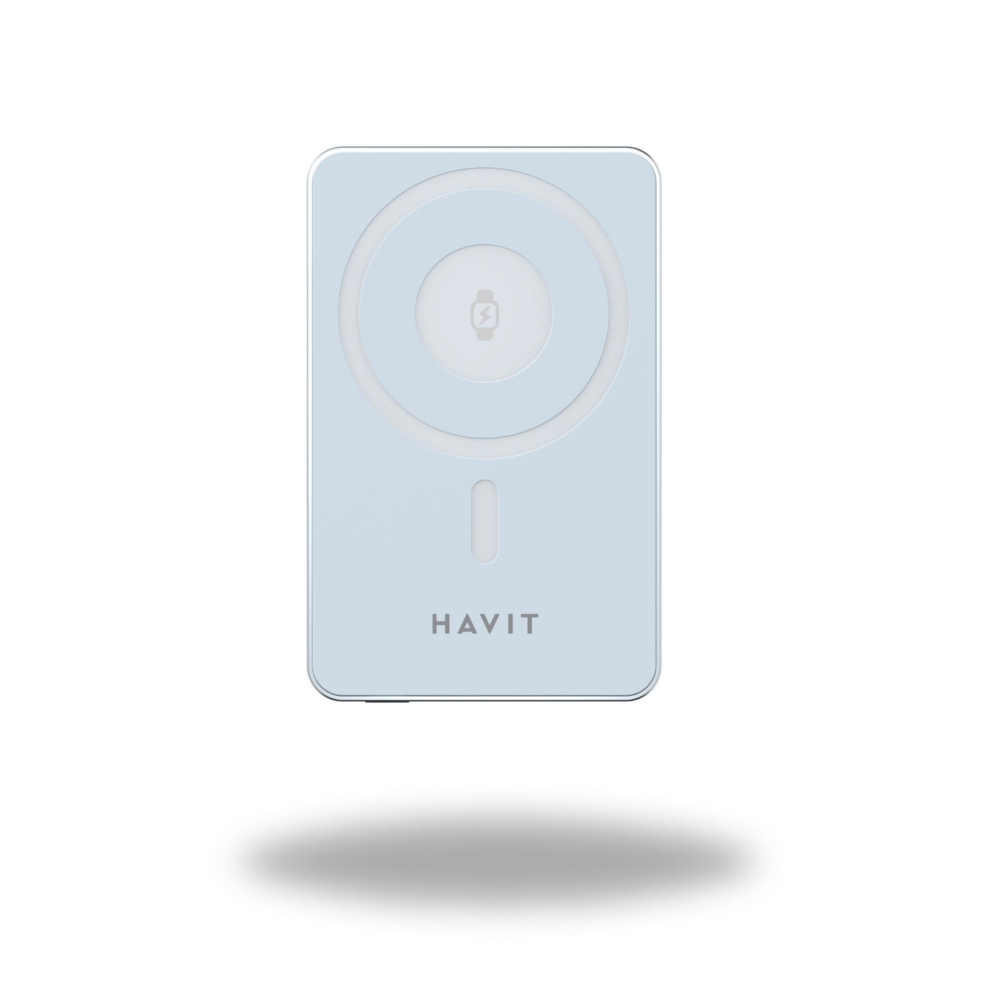 HAVIT Fast magnetic charging with power bank for smartphone and smartwatch devices.